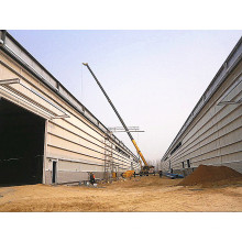 Leichter Stahlkonstruktions-Aufbau vorfabrizierte Werkstatt / Lager